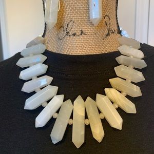 Handmade moonstone necklace